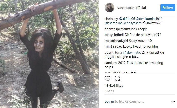 Sahar Taber Instagram Fans Debate