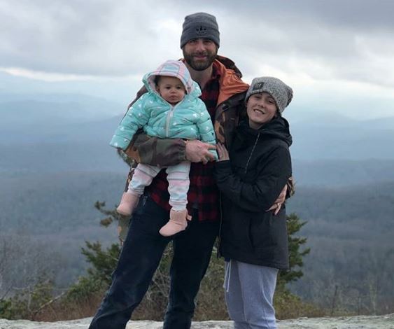 David Eason with Jenelle and daughter Ensley