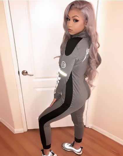 Cuban Doll loves wearing latest fashionable dresses