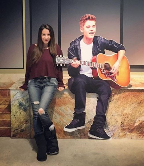 Pattie with her son poster