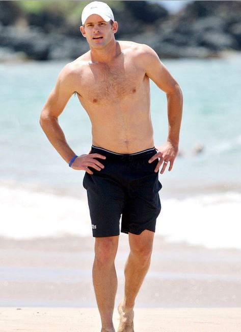 Andy Roddick Medidas corporales, Altura y Peso