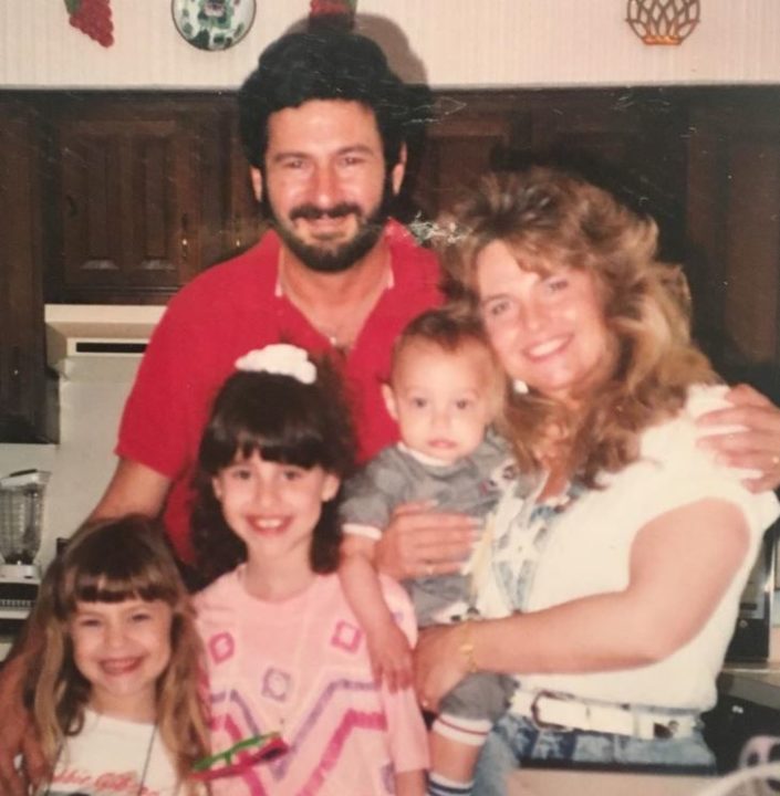 Lauren Hashian shared her old family photo