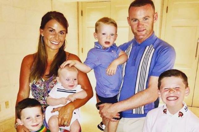 Wayne Rooney Married, Wife, Coleen Rooney, Sons