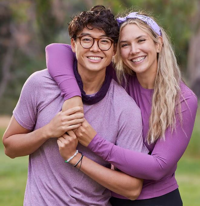Derek Xiao and Claire Rehfuss are dating