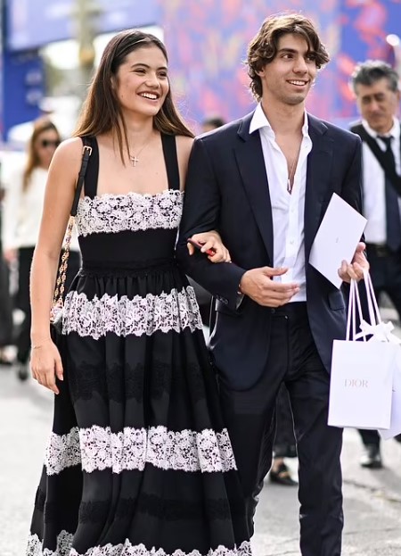 Emma Raducanu is dating Carlo Agostinelli